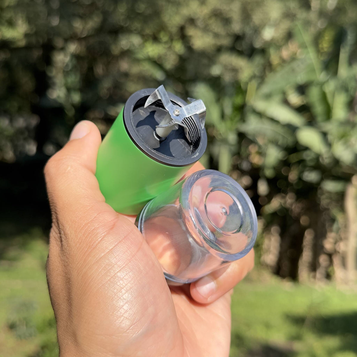 Dichavador elétrico recarga USB verde – 40mm