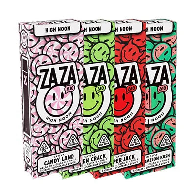 ZAZA HIGH NOON DELTA 10 VAPE DESCARTÁVEL | 2 GRAMAS
