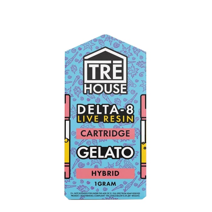 CARTUCHO LIVE RESIN DELTA 8 TRE HOUSE