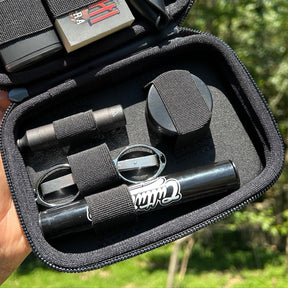 Kit Black Smoke – Case Puff Classic preto