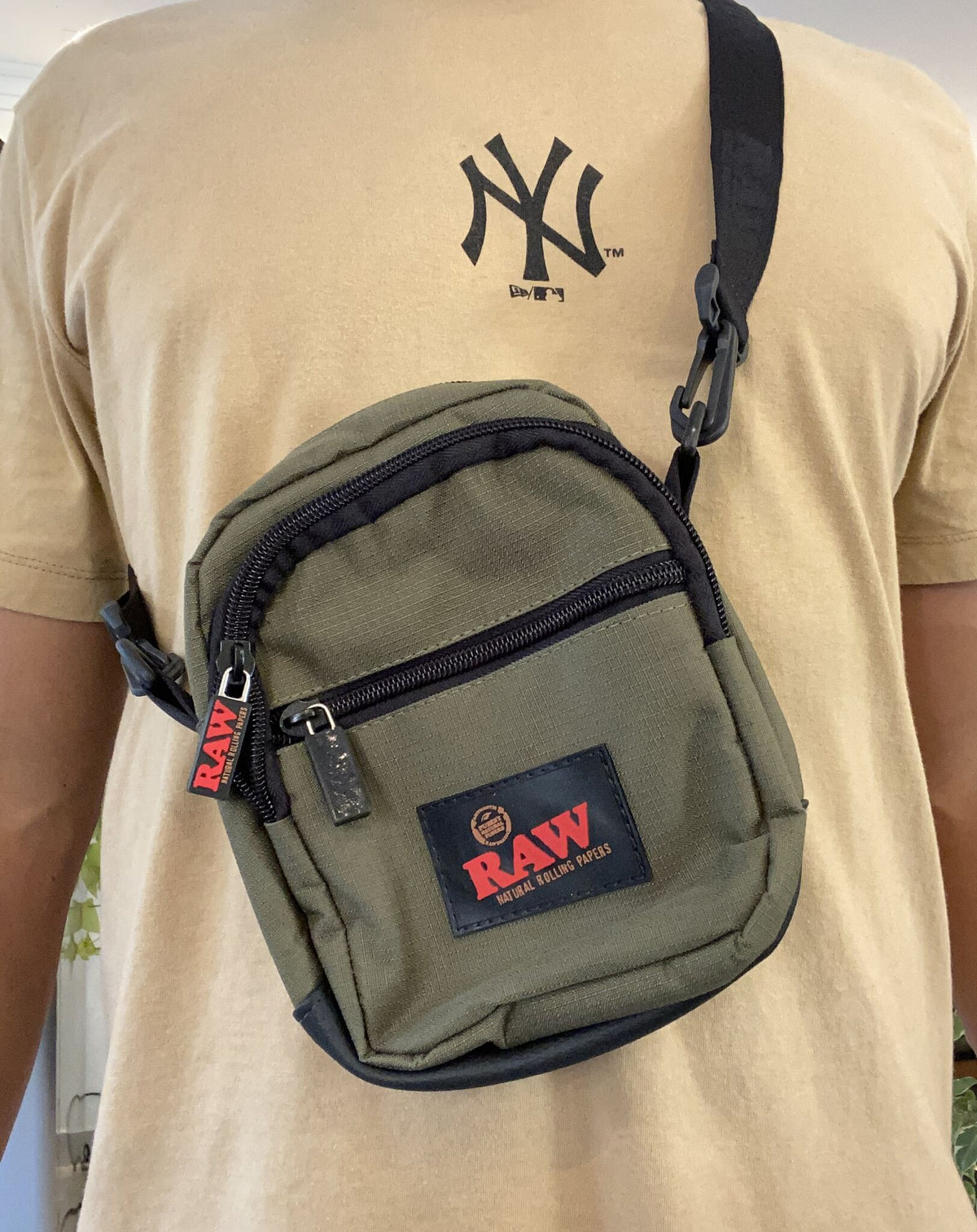Shoulder Bag Raw – Verde