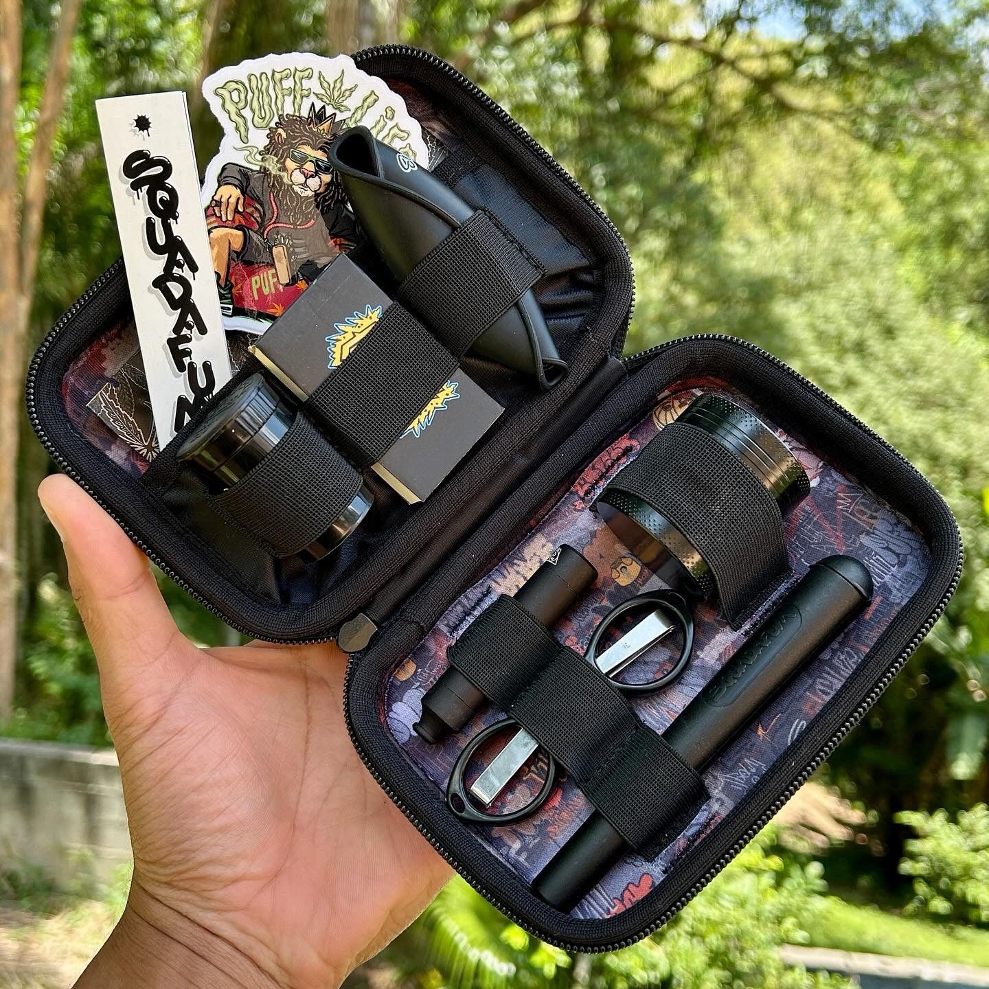Kit Lion King Smoke – Case Classic Puff edição limitada