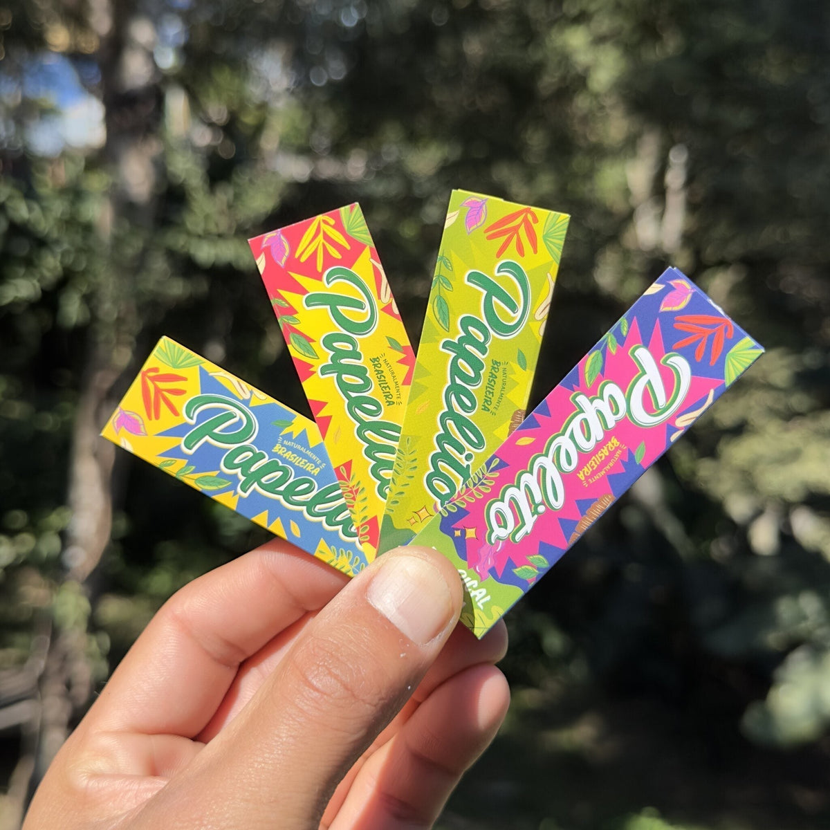 Combo 4 Sedas Papelito slim tropical mini