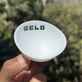 Cuia de silicone Gelo – branco