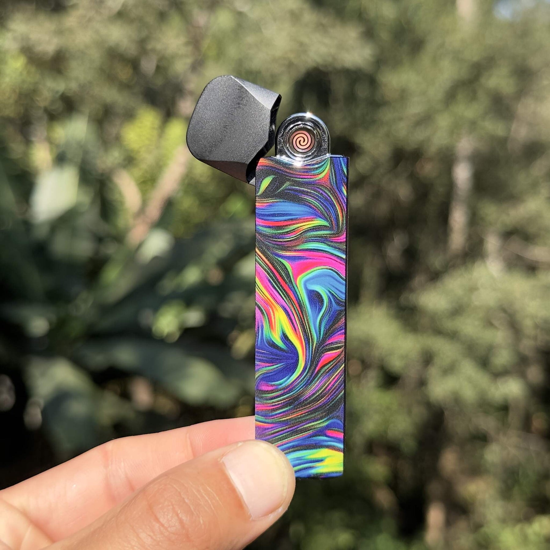 Isqueiro elétrico recarregável USB – Colors