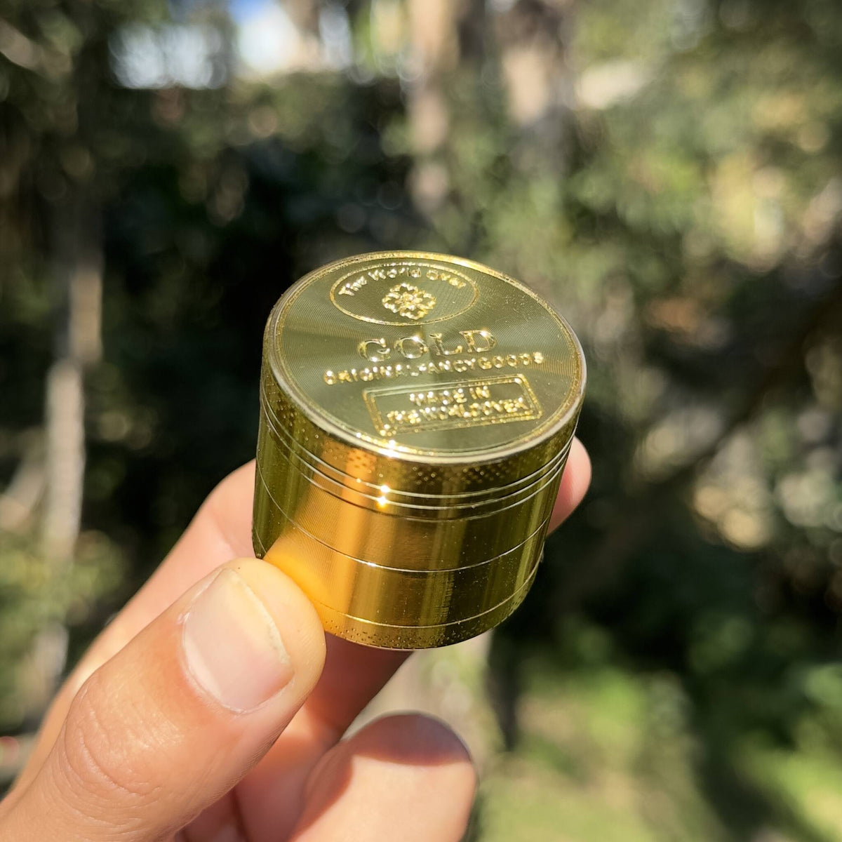 Dichavador de metal Gold Originals – 40mm