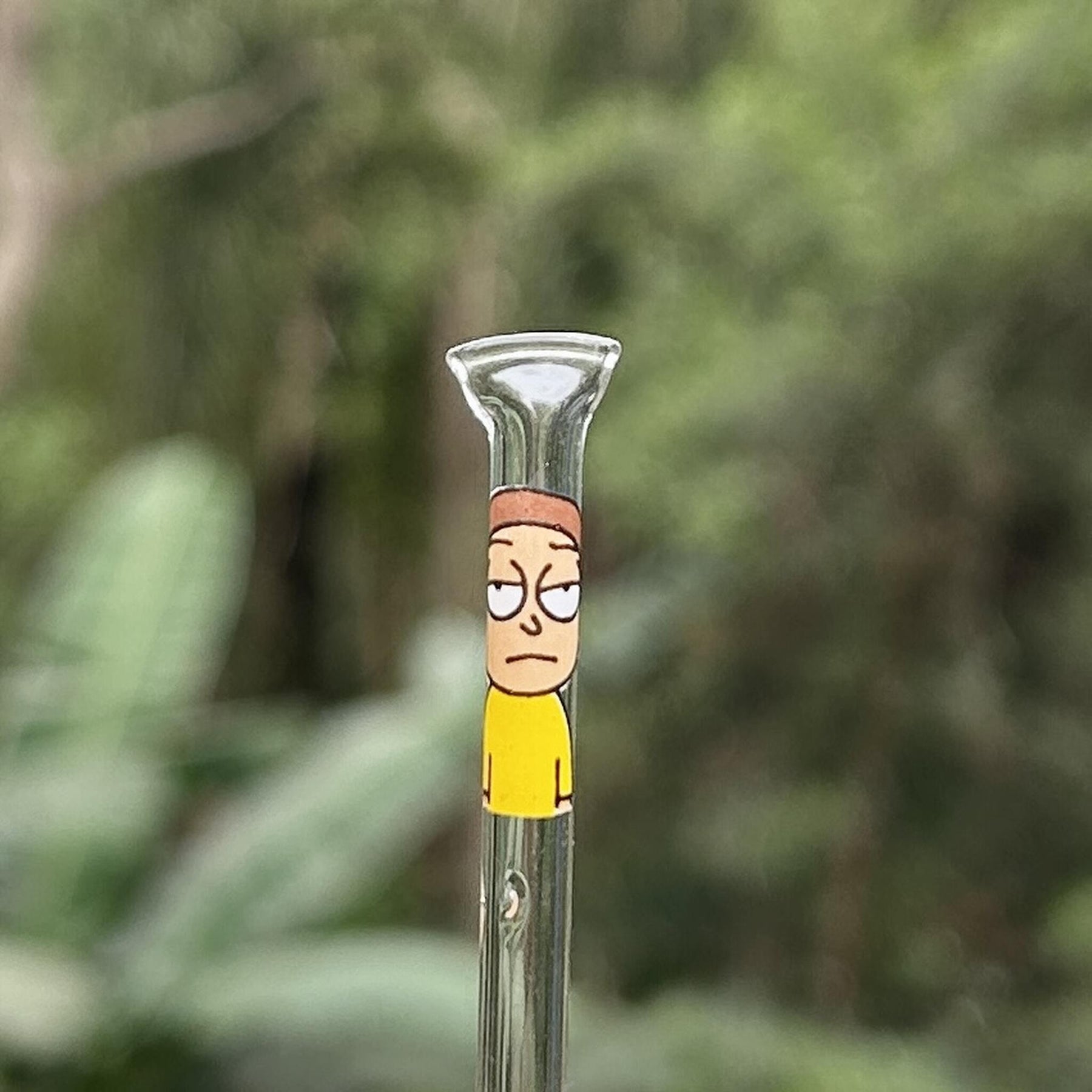 Piteira de vidro Morty – 5 cm