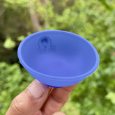 Cuia de silicone Na Boa – Azul