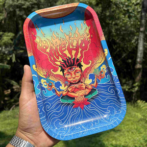 Kit Papelito Fire Elements – Bandeja Papelito metal