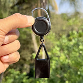 Porta isqueiro antifurto – preto