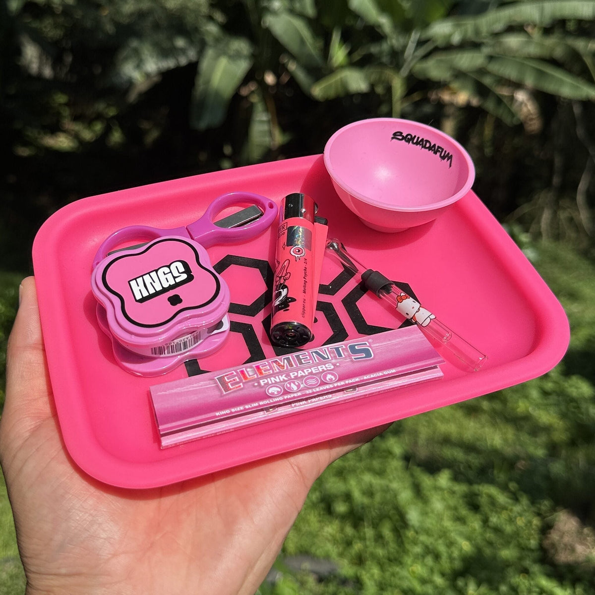Kit Ganja Girl – Bandeja de silicone Cultura Dab