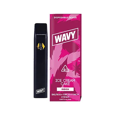 VAPE DESCARTÁVEL ONDULADO D8 + THCA + THCP | 2 GRAMAS