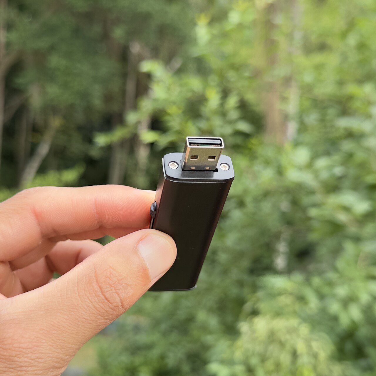 Isqueiro elétrico USB – Preto