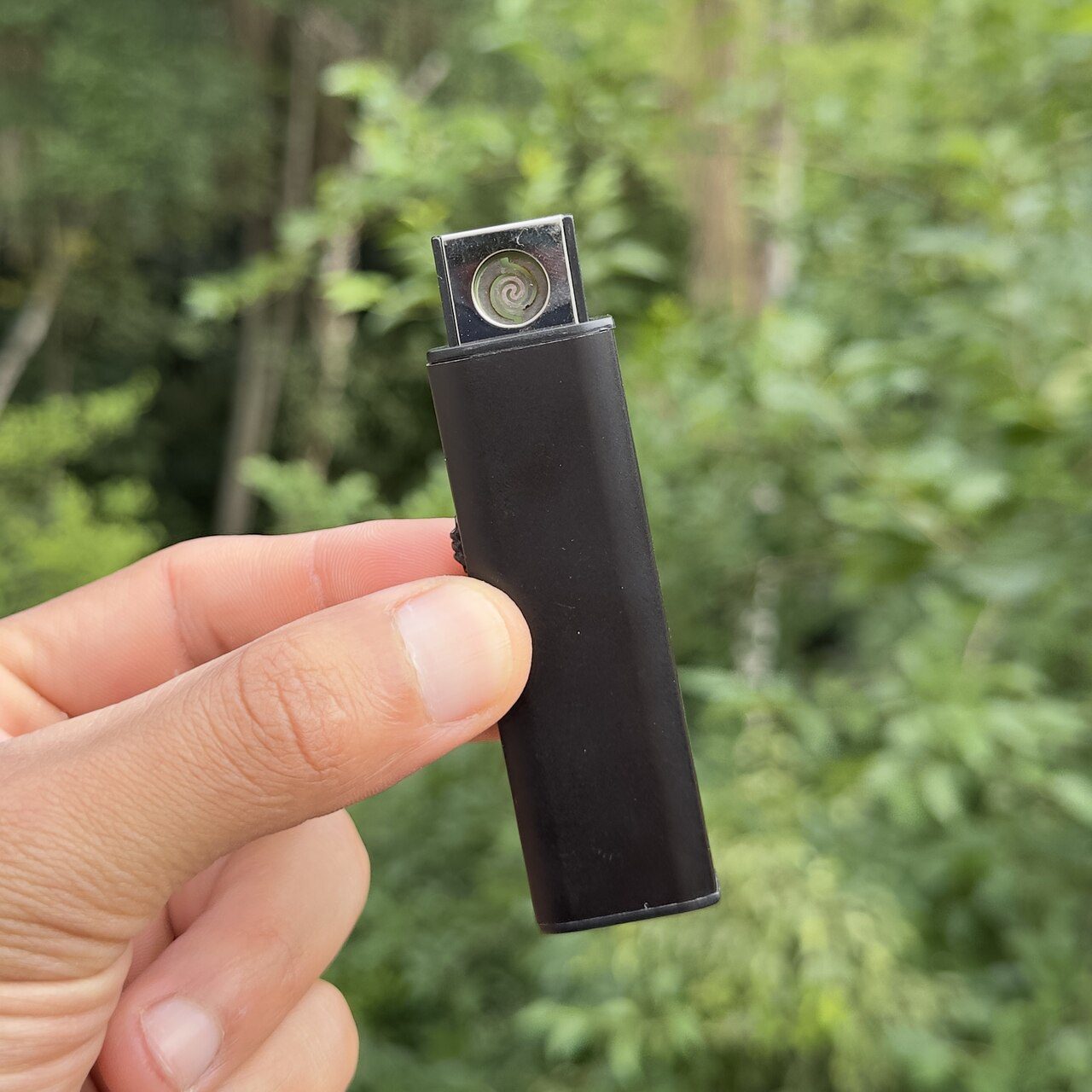 Isqueiro elétrico USB – Preto