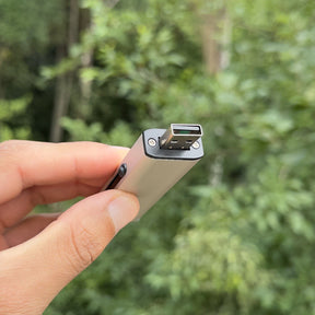 Isqueiro elétrico USB – Prata
