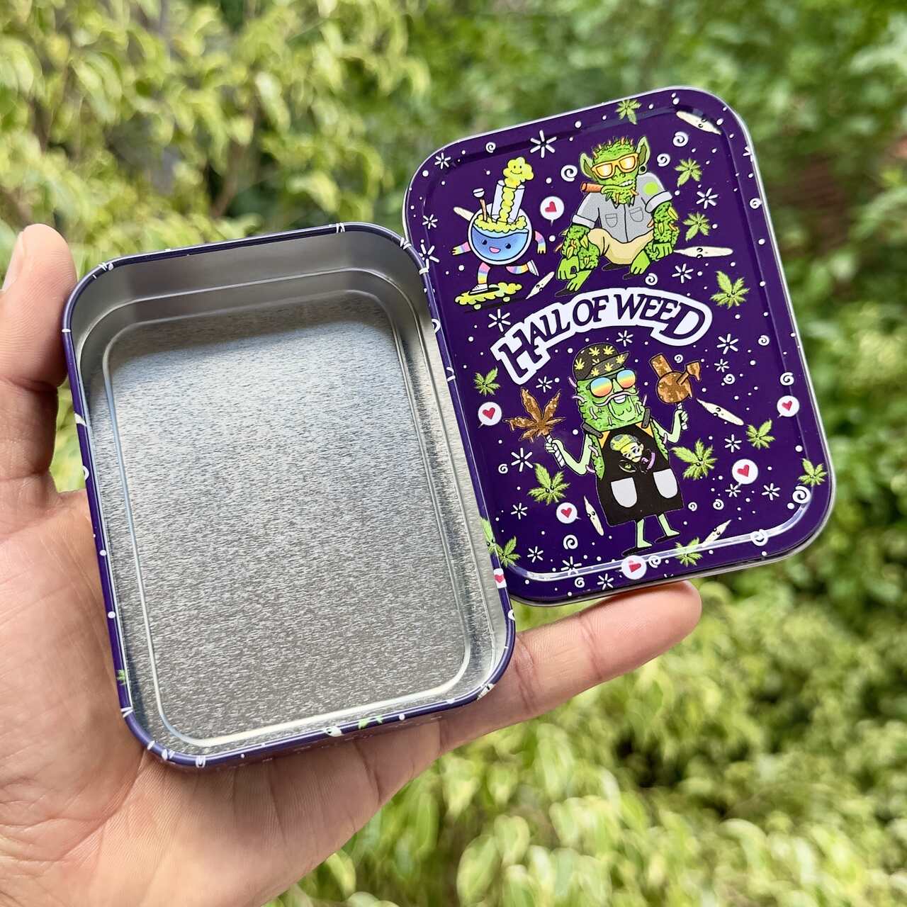 Lata de armazenamento Hall Of Weed – Azul