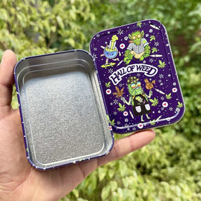 Lata de armazenamento Hall Of Weed – Azul