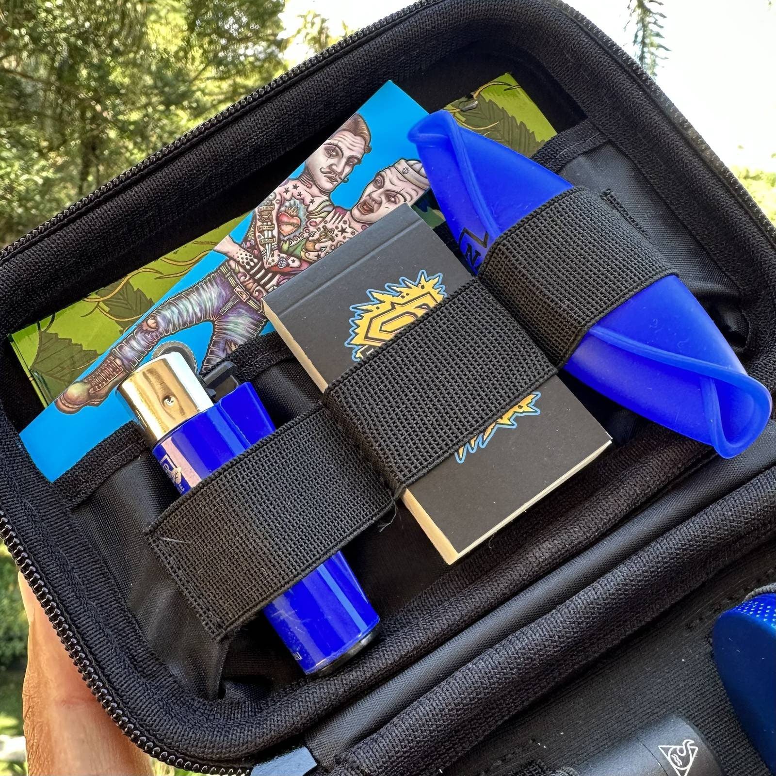 Kit Blue Origin – Case Puff Classic preto