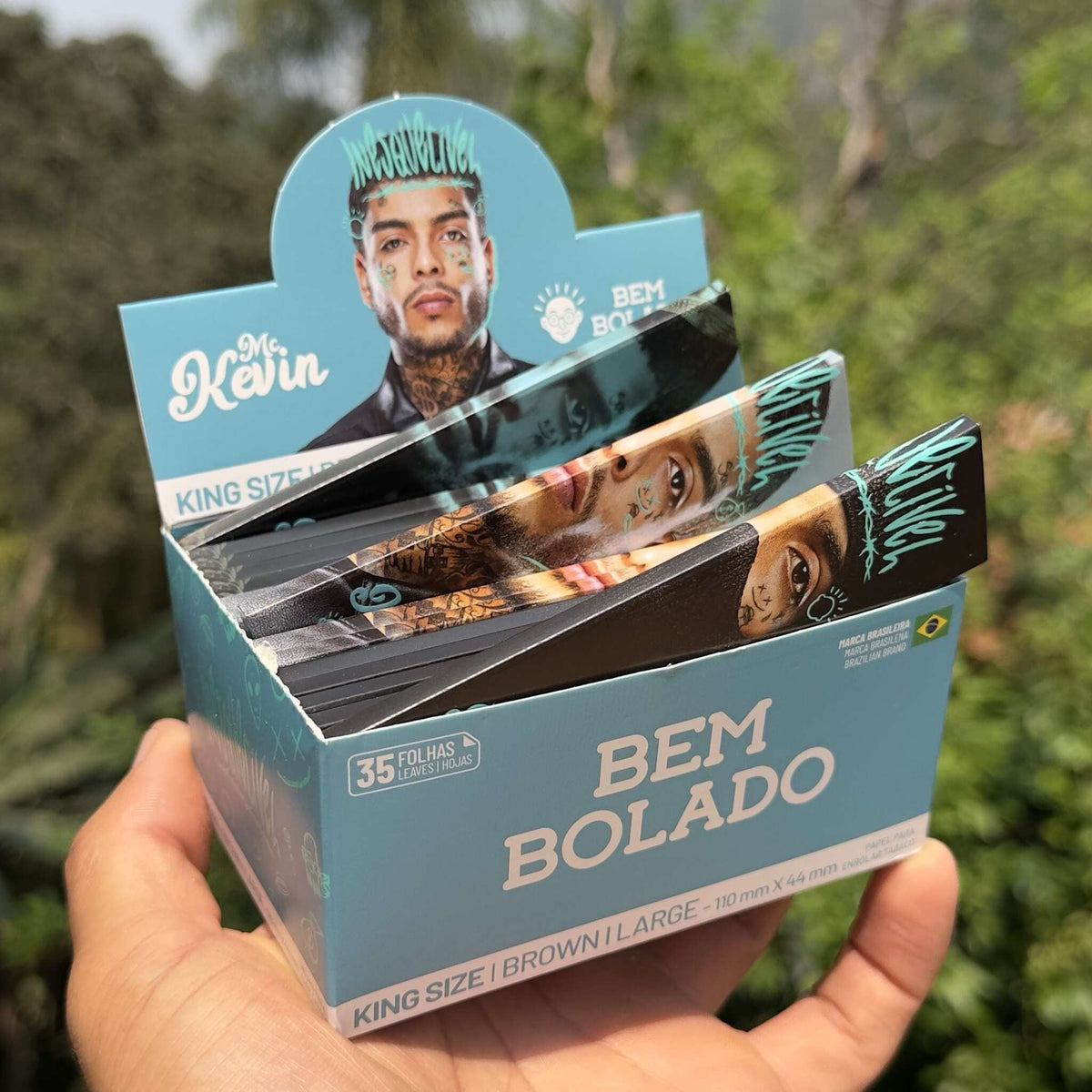 3 Sedas Bem Bolado x Mc Kevin edição especial king size larga – 3 livretos