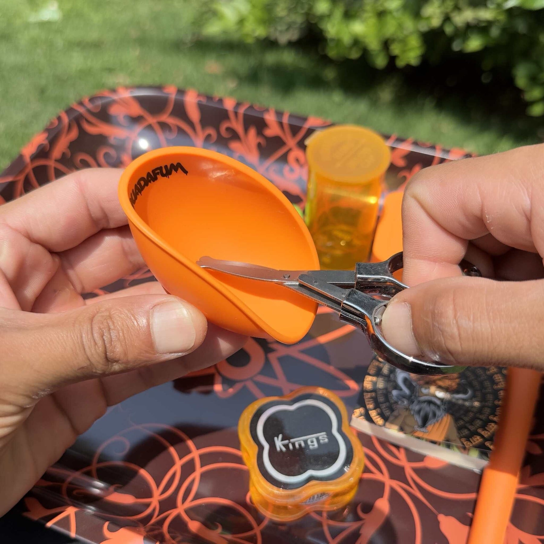 Kit Orange Shine – Bandeja Sadhu Big