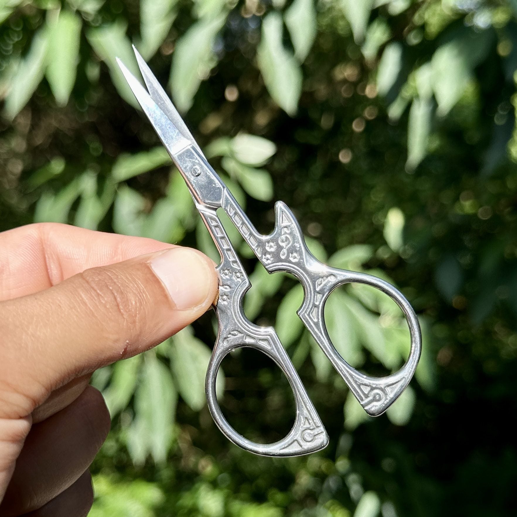 Tesoura Guitar – Prata
