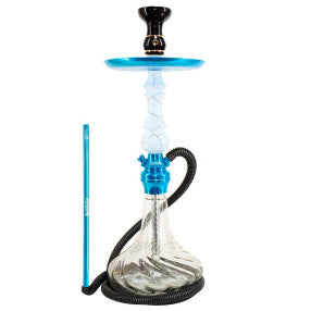 Narguile Marajah Umbrella Nano Branco Metal Dourado Vaso Brisas Prato Coroa Pequeno Rosh Alusi Take Gold Completo