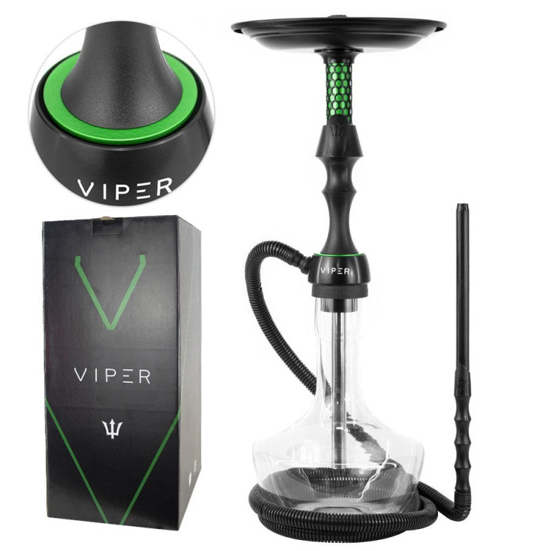 Narguile Triton Viper Completo Verde Com CAIXA
