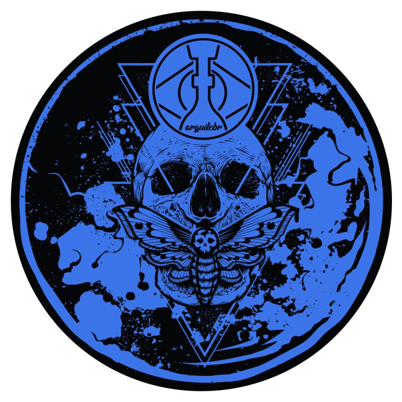Tapete para Base Arguilebr Caveira Azul