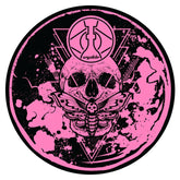 Tapete para Base Arguilebr Caveira Rosa