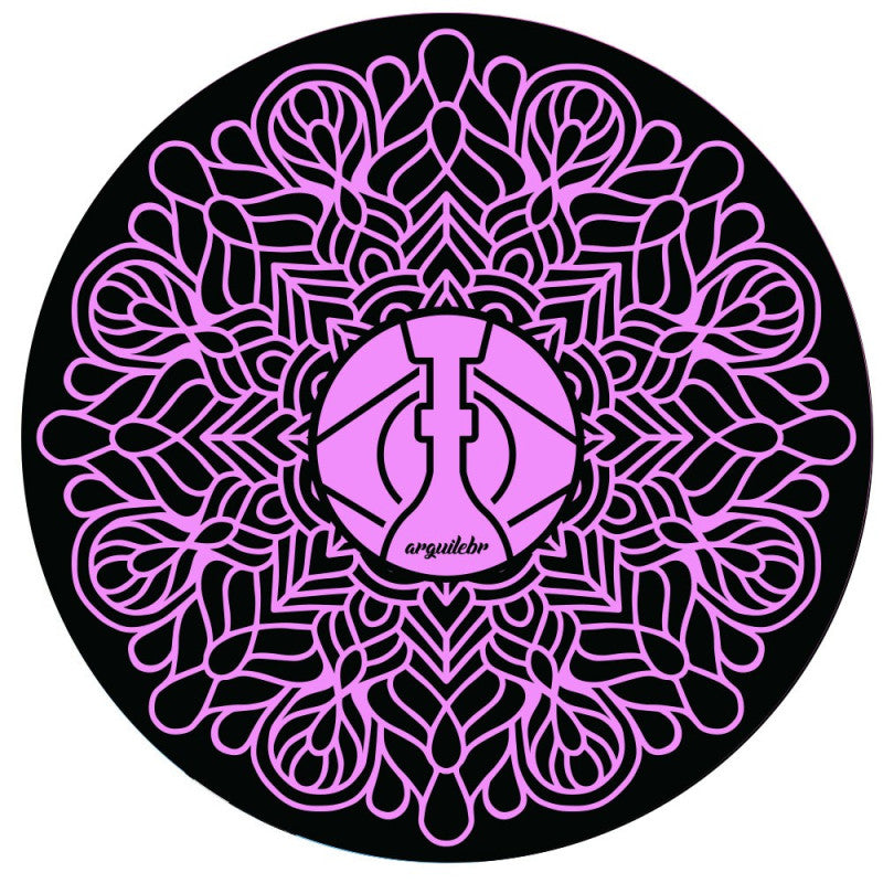 Tapete para Base Arguilebr Mandala Rosa