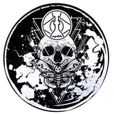 Tapete para Base Arguilebr Caveira Branco